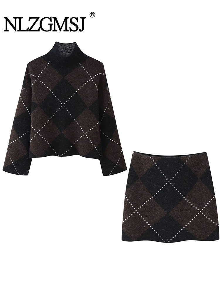 NLZGMSJ Women Knitted Sets 202 - Crop Top Crochet 评论和价格