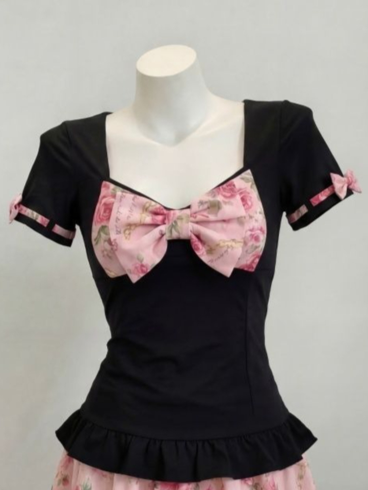 Women's Sweet Floral Print Two - Romper Floral Print 评论和价格